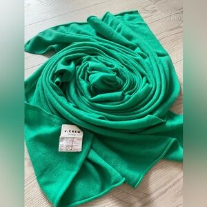 J. Crew oversize 100% cashmere wrap